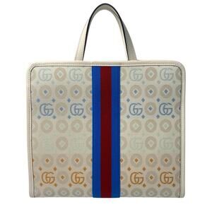 GUCCI Authentic White Tote Bag